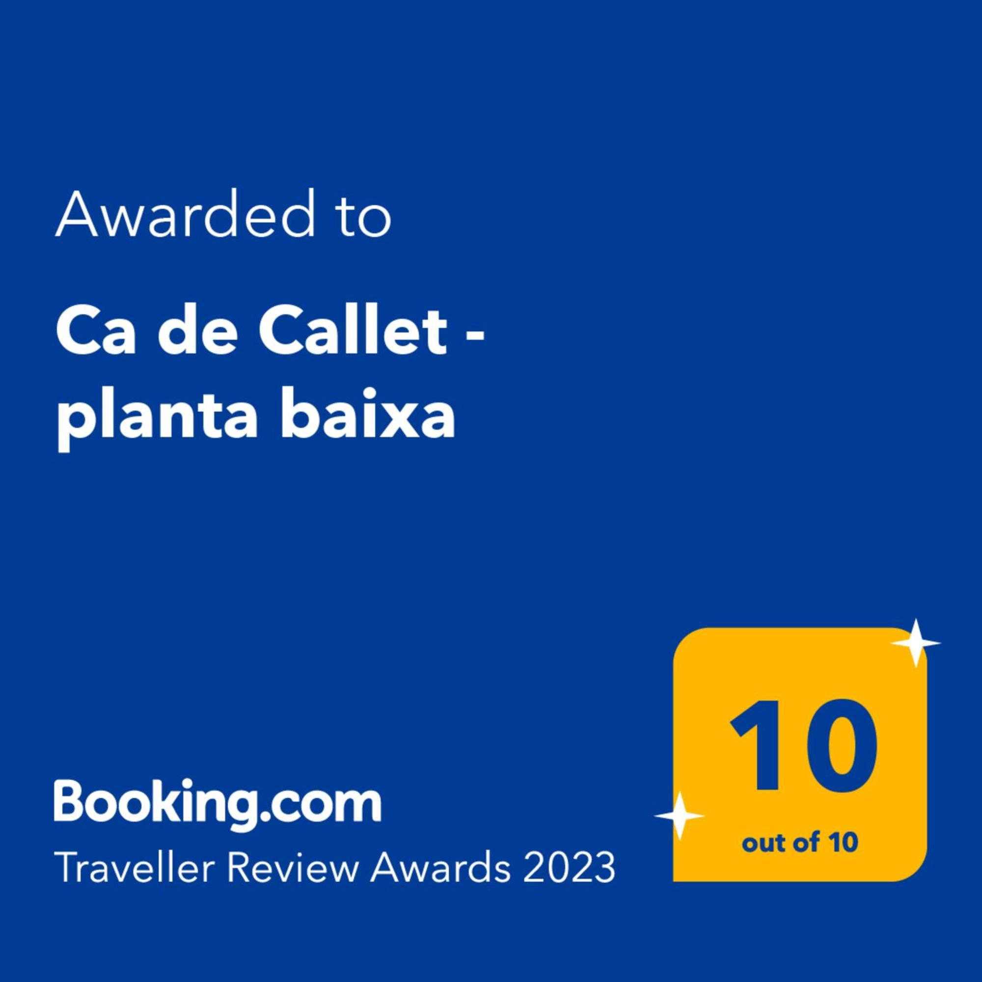 Ca De Callet - Planta Baixa Estación 外观 照片